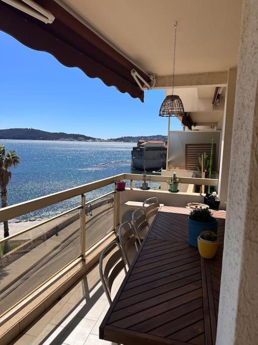 Appartement Panoramique Sur Mer Toulon Buitenkant foto