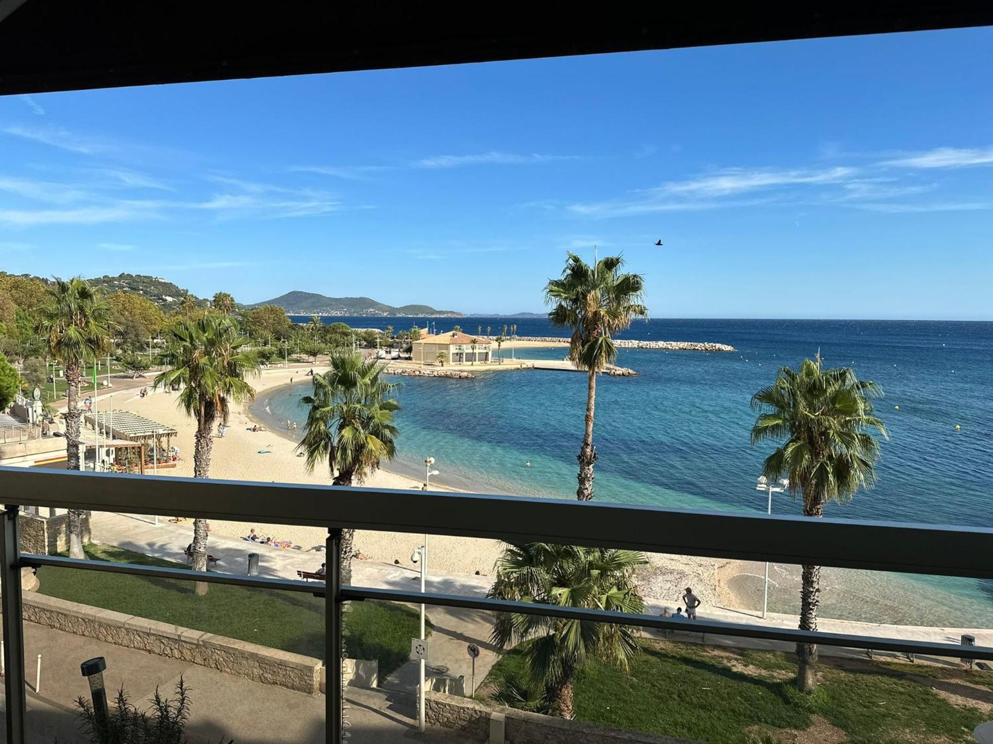 Appartement Panoramique Sur Mer Toulon Buitenkant foto